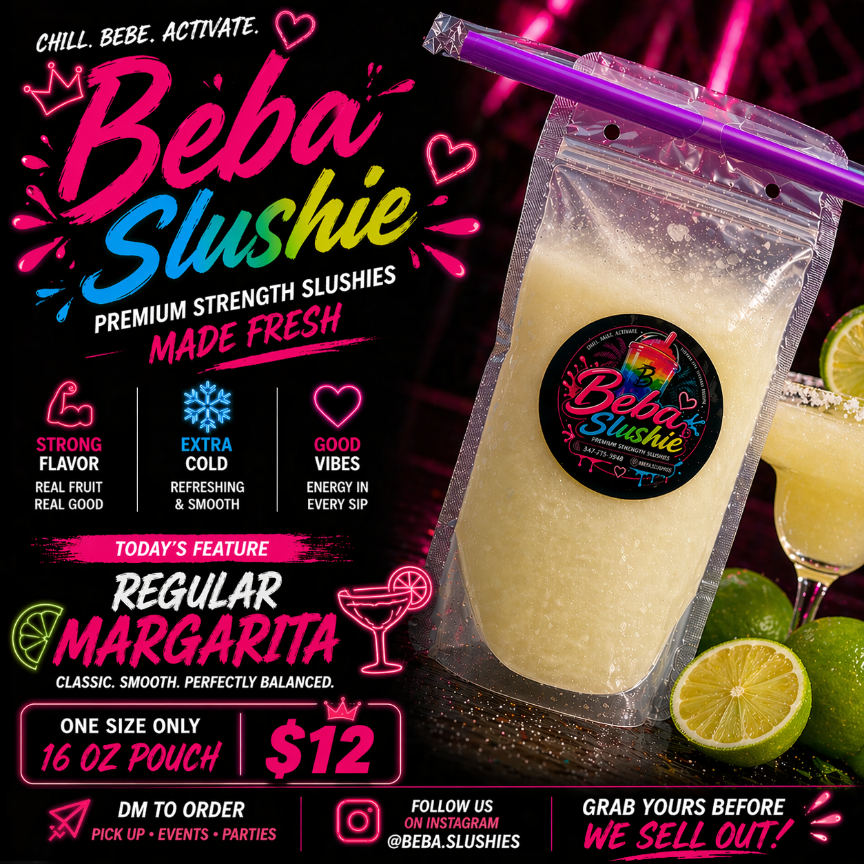 Regular Margarita slushie